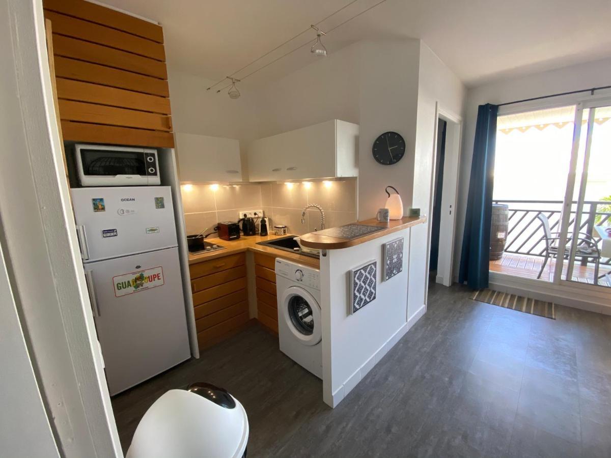 Ticarbets T3 - Residence Manganao - En Bord De Plage Saint-Francois  Exteriör bild