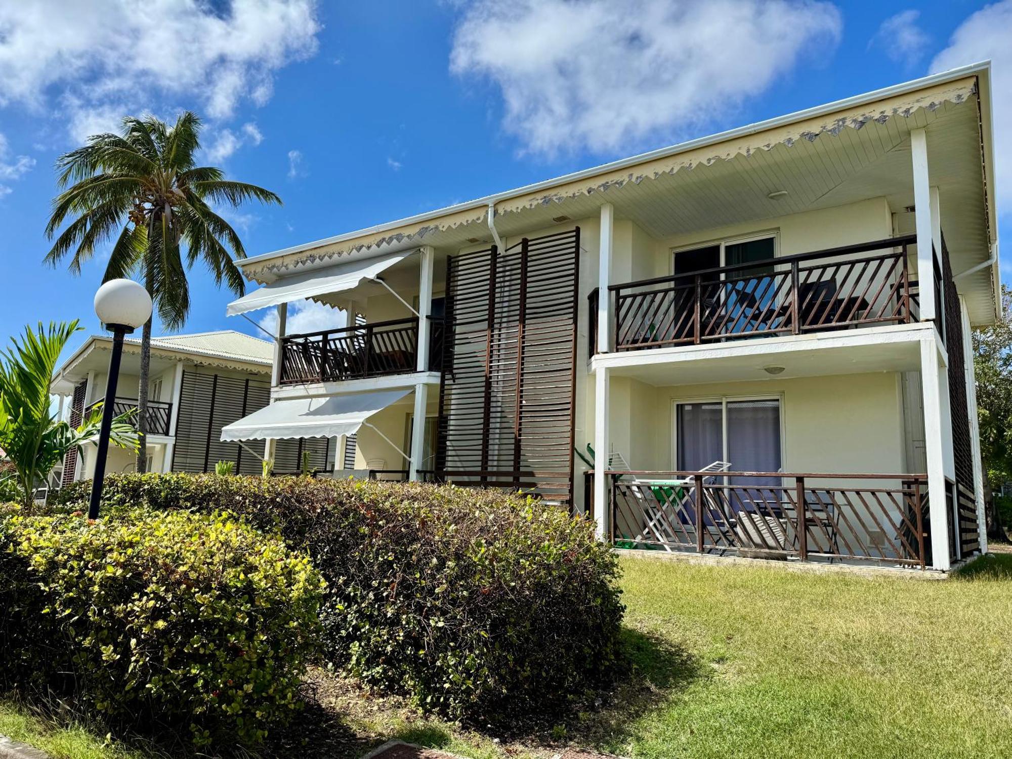 Ticarbets T3 - Residence Manganao - En Bord De Plage Saint-Francois  Exteriör bild